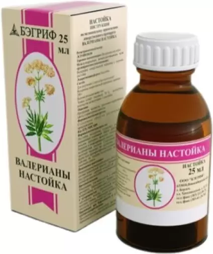 Настойка валерианы Флакон 25мл