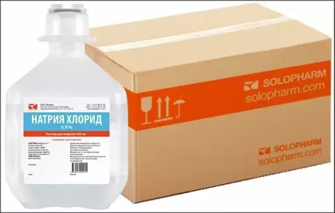Натрия хлорид Флакон 0.9% 250мл №20 произодства Не определен