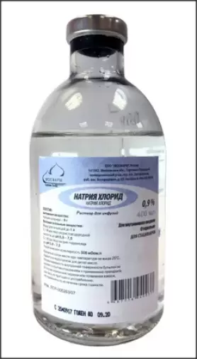 Натрия хлорид Флакон 0.9% 400мл №20 в Балашихе