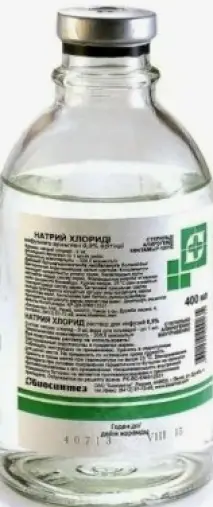 Натрия хлорид Флакон 0.9% 400мл