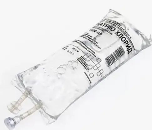 Натрия хлорид Контейнер пласт. 0.9% 1л №6 в Звенигороде