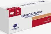 Небиволол Таблетки 10мг №28 от Радуга Продакшн ЗАО