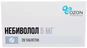 Небиволол Таблетки 5мг №28 от Озон ФК ООО