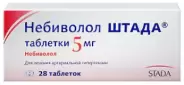 Небиволол Таблетки 5мг №28 от ЛКМ-Фарма
