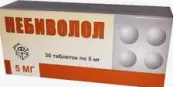 Небиволол Таблетки 5мг №30 от Березниковский з-д ООО
