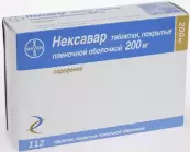 Нексавар Таблетки п/о 200мг №112 от Байер