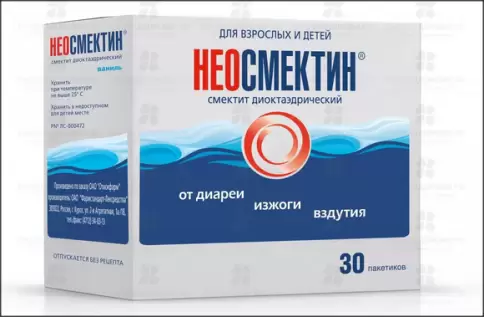 Неосмектин Порошок д/суспензии внутрь 3г №30 в Чехове