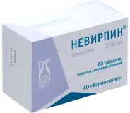Невирпин Таблетки 200мг №60 от Аптека ЭЙЧ-КЛИНИК