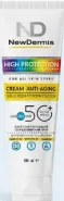 NewDermis High Protection Anti-Aging Cream Ньюдермис Дневной Омолаживающий крем SPF 50+