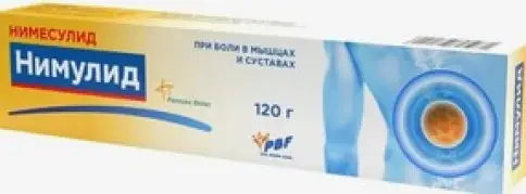 Нимулид Гель 1% 120г