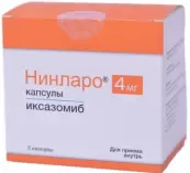 Нинларо Капсулы 4мг №3 от Такеда