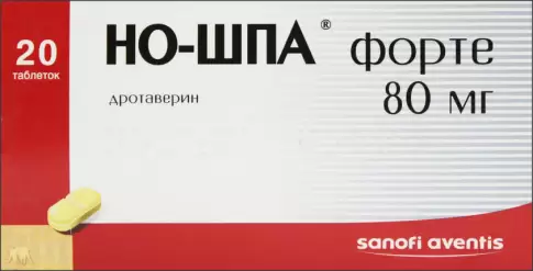 Но-шпа форте Таблетки 80мг №20 в Тамбове