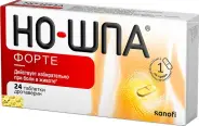 Аналог Дротаверина г/х: Но-шпа форте