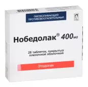 Нобедолак Таблетки 400мг №28 от Нобель Илач Санаи