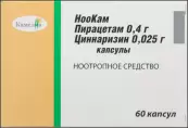 Ноокам Капсулы 400мг+25мг №60 от Камелия НПП