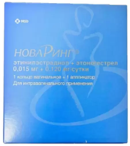 НоваРинг Кольцо вагин.с аппликатором №1 произодства Органон