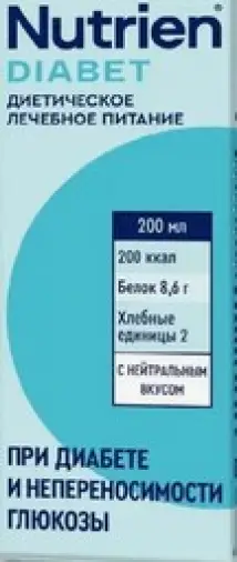 Нутриэн Диабет Упаковка 200мл произодства Инфаприм ЗАО