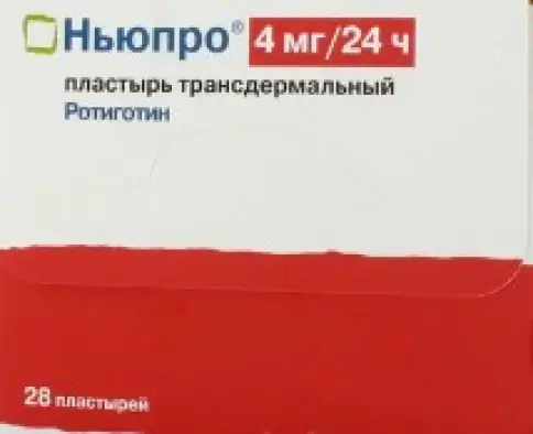 Ньюпро ТТС (пластырь) 4 мг/24ч №28