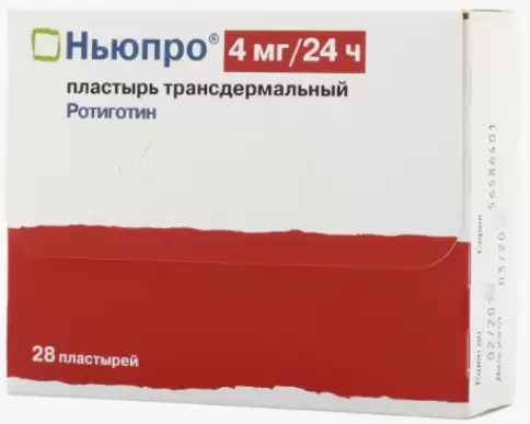Ньюпро ТТС (пластырь) 4мг/24ч №28
