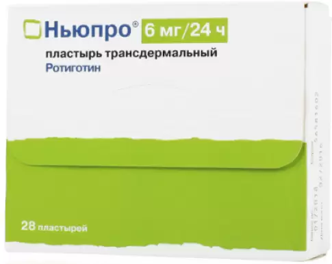 Ньюпро ТТС (пластырь) 6мг/24ч №28