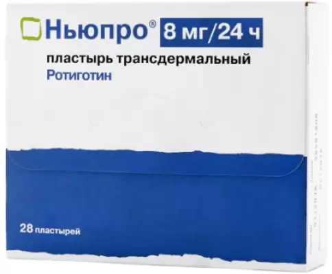 Ньюпро ТТС (пластырь) 8мг/24ч №28