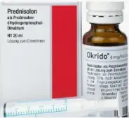 Okrido Окридо Преднизолон Капли 6мг/мл 20мл №1 от Международная аптека