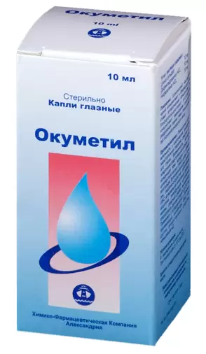 Окуметил Капли глазные 10мл в Реутове