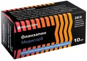 Оланзапин от Медисорб ЗАО