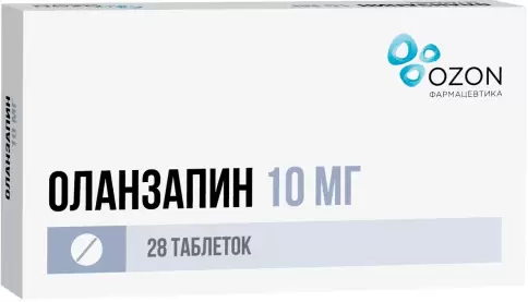 Оланзапин Таблетки 10мг №28 в Твери