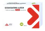 Аналог Заласта Ку-таб: Оланзапин
