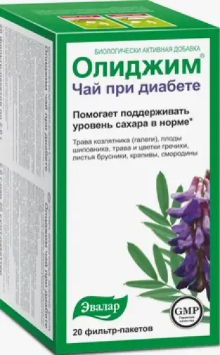 Олиджим чай при диабете
