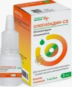 Олопатадин Капли глазные 1мг/мл 5мл №1 от Не определен