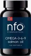 Омега-3-6-9 масло лосося Норвегиан Фиш Ойл NFO