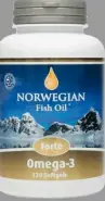 Омега-3 Форте Норвегиан Фиш Ойл NFO