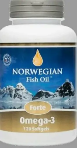 Омега-3 Форте Норвегиан Фиш Ойл NFO Капсулы 1384мг №120 произодства Лиси