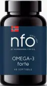 Омега-3 Форте Норвегиан Фиш Ойл NFO Капсулы 1384мг №60 от Фарматек