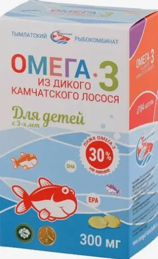Омега-3 из дик.камчатс.лосося д/детей Salmonica
