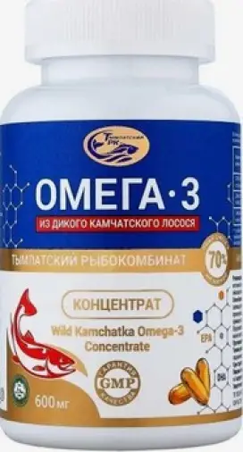 Омега-3 из дикого камчатского лосося Salmonica