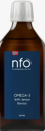 Омега-3 Норвегиан Фиш Ойл NFO Флакон (лимон) 250мл