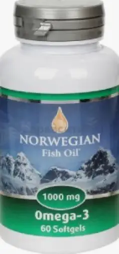 Омега-3 Норвегиан Фиш Ойл NFO Капсулы 1450мг №60 произодства Фарматек