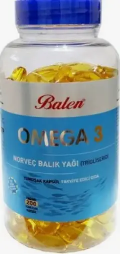 Омега-3 норвежский триглицерид Balen Капсулы 1380мг №200 произодства Balen