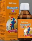 Омега-3 с витаминами для детей Omegvit kids Shiffa Home Сироп 150мл от Аксу Витал Догал