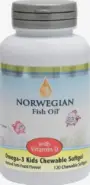 Омега-3 с витамином Д Норвегиан Фиш Ойл NFO