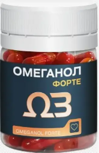Омеганол форте Капсулы 600мг №30 произодства ВИС ООО