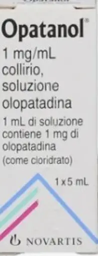 Опатанол Флакон-капельница 0.1% 5мл произодства Новартис Фарма