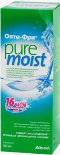 Опти-Фри Рure Moist раствор для линз