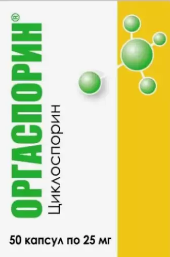 Оргаспорин Капсулы 25мг №50 в Мурино