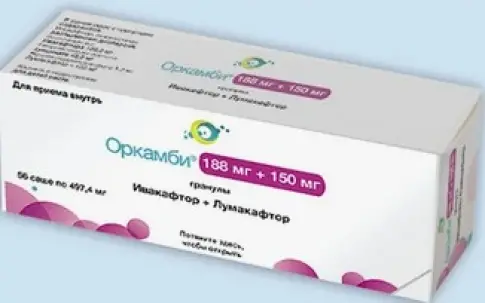 Оркамби Пакетики 188мг+150мг №56