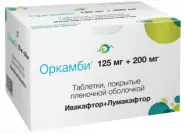 Оркамби Таблетки п/о 125мг+200мг №112 от Капсула