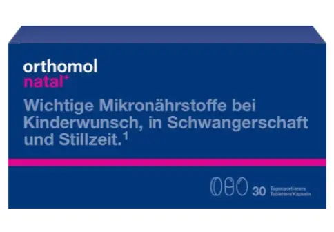 Ортомоль Натал Плюс Таблетки+Капсулы №30 произодства Ортомол